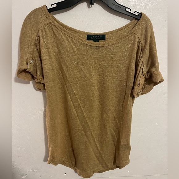 Ralph Lauren Tops - Linen Ralph Lauren top Size small